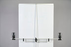 Roll-Up Butler Premium Set with 2 DIN-Long Acrylic Brochure Boxes