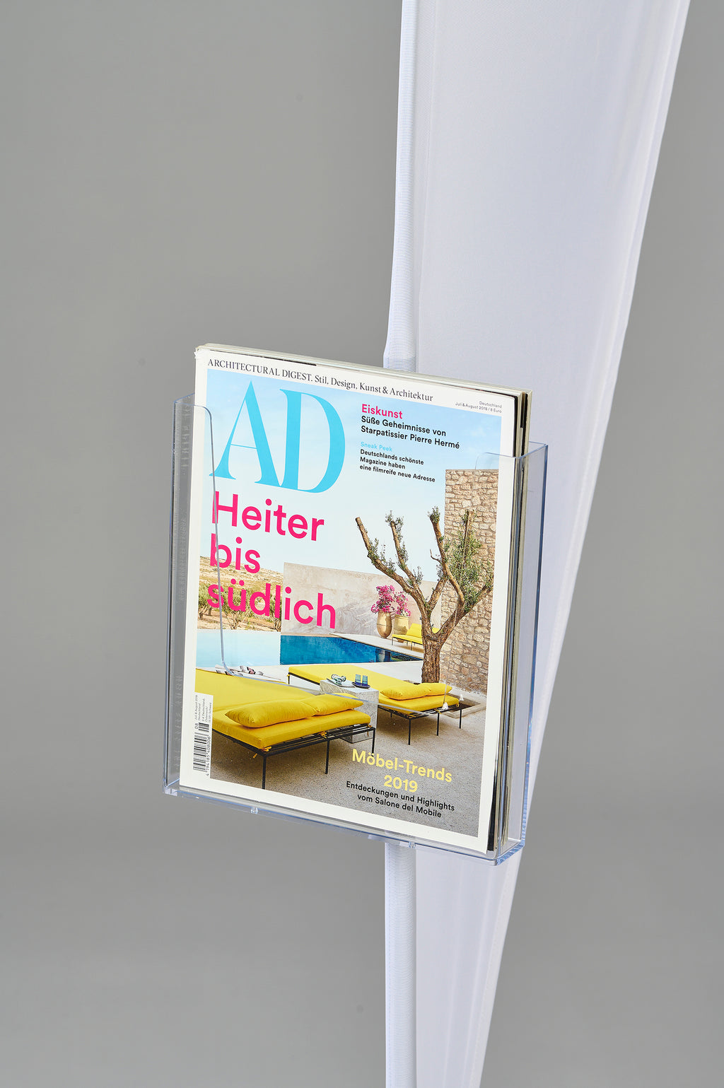 SYSBU 3 DIN A4 Brochure Holder for Banners and Beach Flags