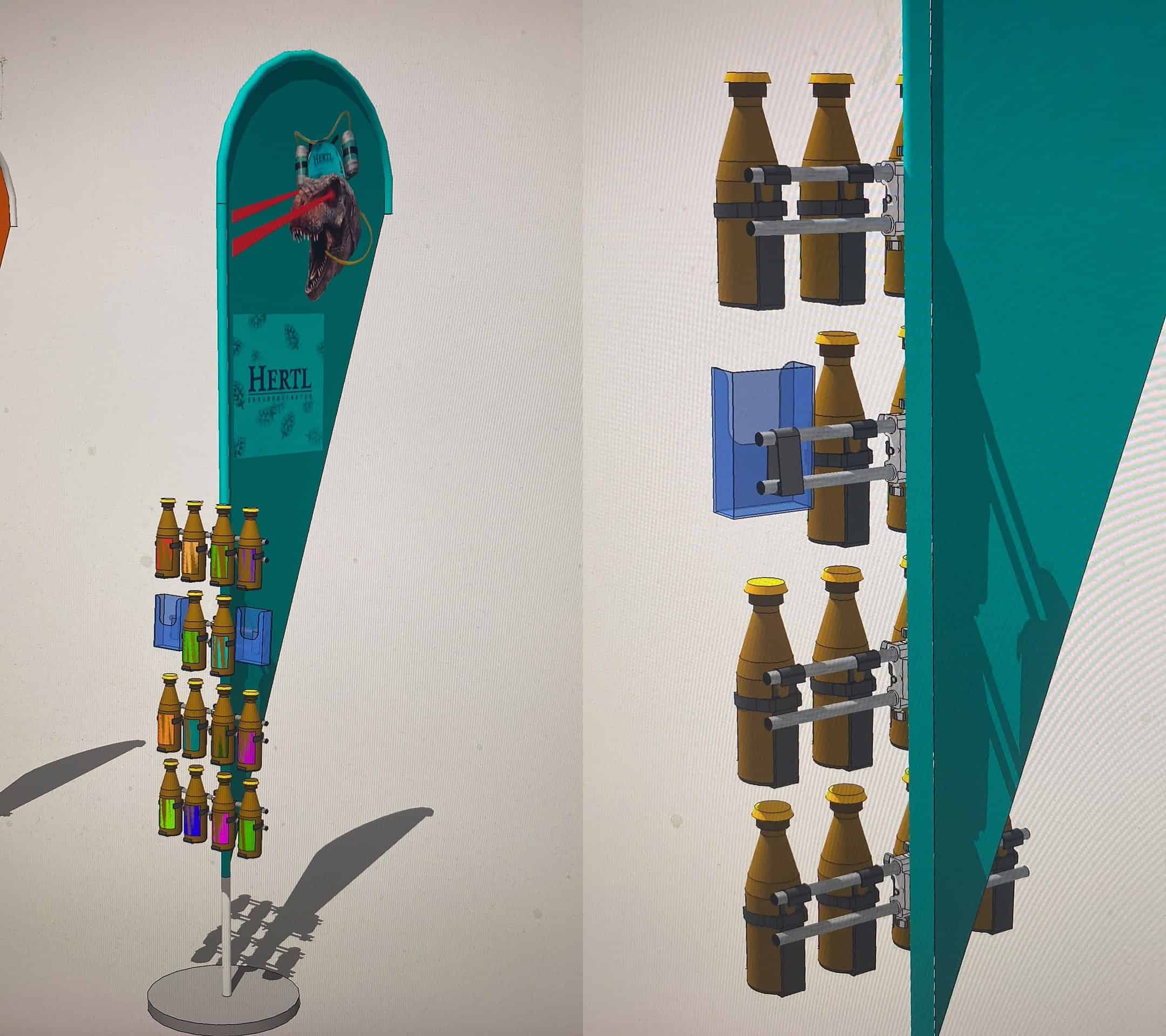 Die mobilste, günstigste Getränkepräsentation